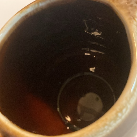 McCoy Brown Drip Glaze Creamer 7020 Vintage USA Pottery - Picture 6 of 11